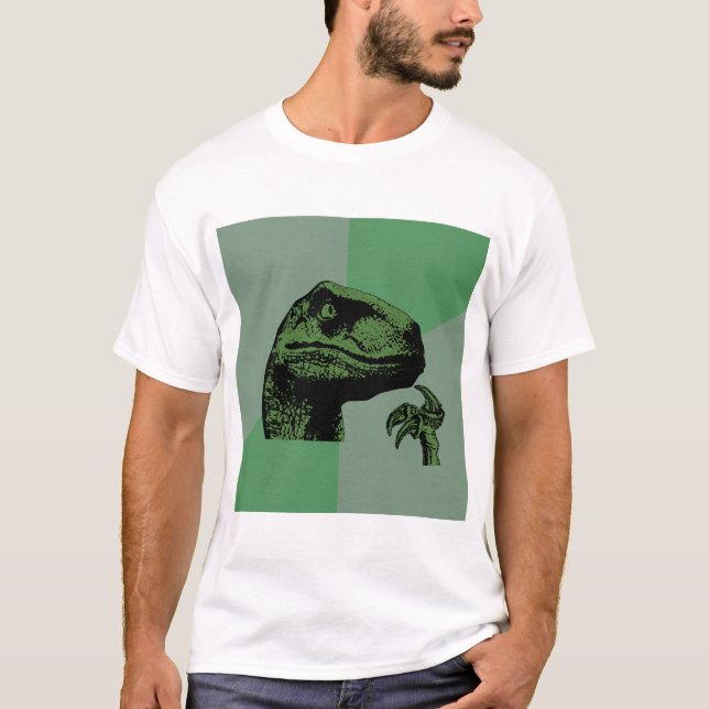 Tomma Philosoraptor Tee Shirt (Framsida)