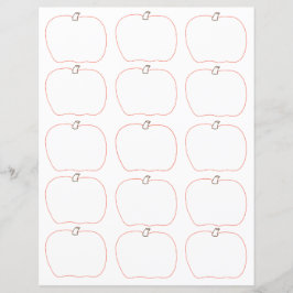 Tomma pumpor rita ansikte Halloween Scrapbookpappe