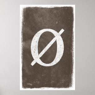 Tomma set Art - Matematik Poster