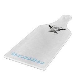 Tomma skärskivor av glas