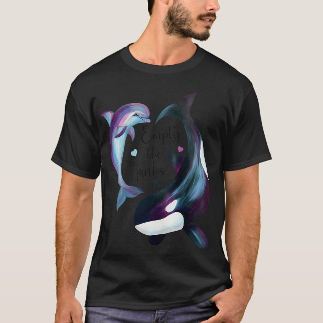 Tömma tankarna t shirt (Framsida)