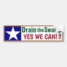 Tömma träsket, ja, vi kan!