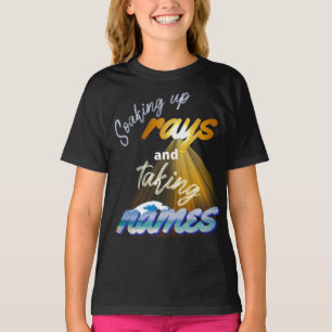 Tömma upp raster och ta Namn på sommartid T Shirt