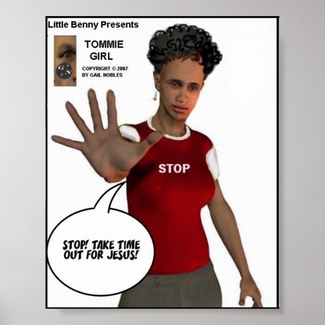 Tommie Girl Poster (Framsidan)
