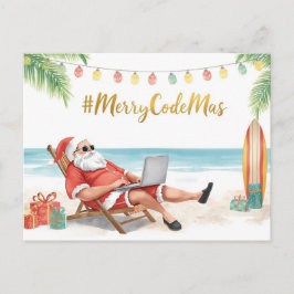 Tommtes Online-Programmerare God Jul! Helg Vykort