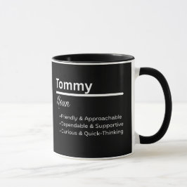 Tommy Boy Namn Definition Personlig Mugg