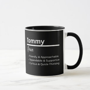 Tommy Boy Namn Definition Personlig Mugg