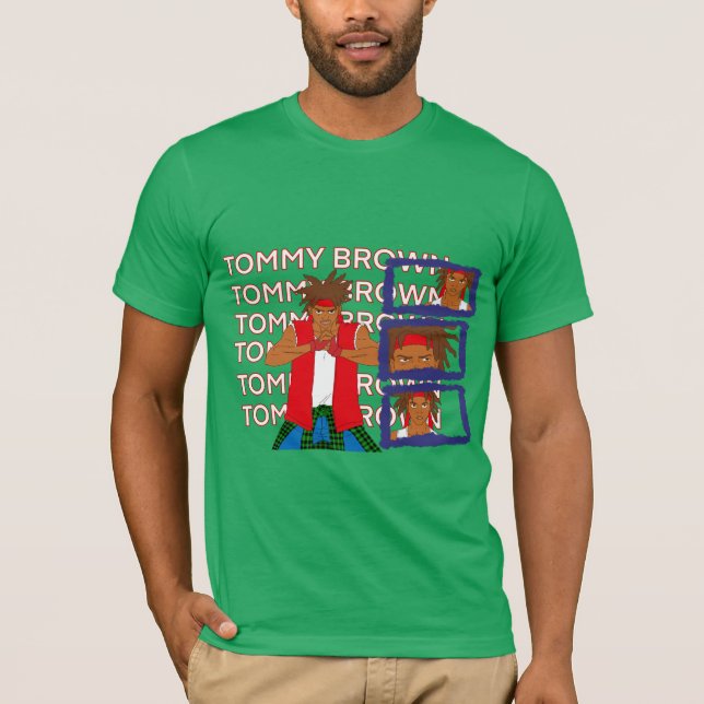 Tommy Brown T Shirt (Framsida)