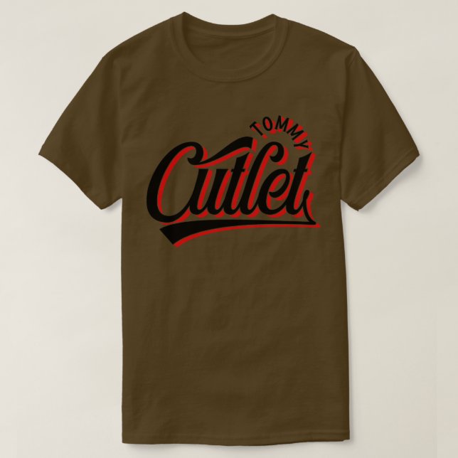 Tommy DeVito Känd som Tommy Cutlets v6 T Shirt (Design framsida)