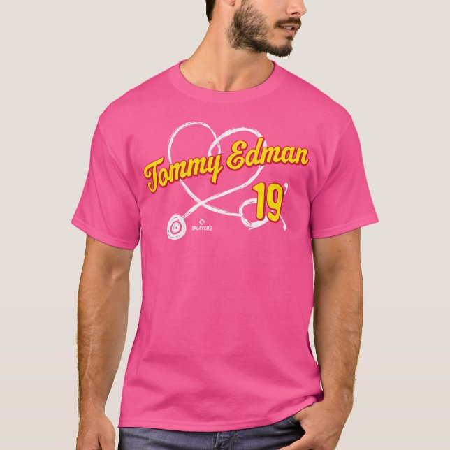Tommy Edman St Louis Baseball Fläkt Läkare Nurses  T Shirt (Framsida)