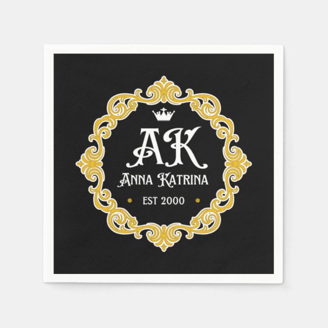 Tommy Hilfiger Icon Flagga Pappersservett (Framsidan)