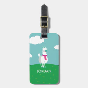 Tommy llamaen bagagebricka