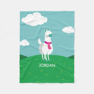 Tommy llamaen fleecefilt