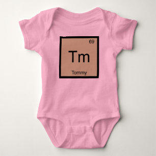 Tommy Namn Kemiskt Element Periodiska Systemet T Shirt