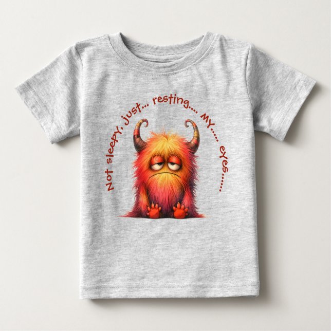 Tommy: NO Nap Monster T Shirt (Framsida)
