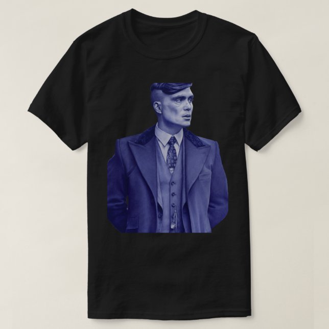 Tommy Shelby Illustration T Shirt (Design framsida)