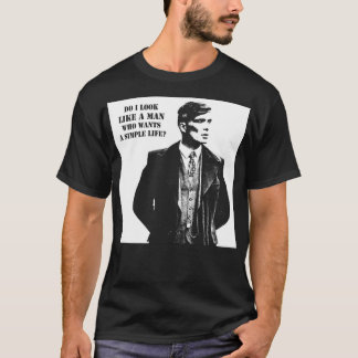 Tommy Shelby Kanvastryck T Shirt