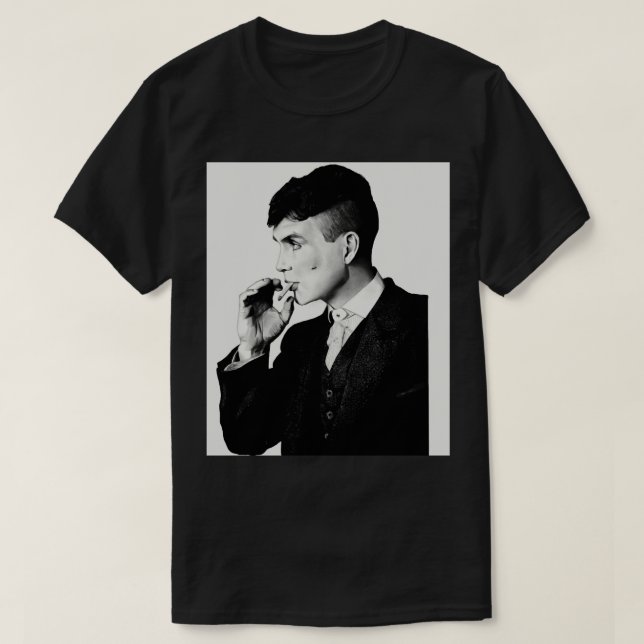 Tommy Shelby Peaky Bli T Shirt (Design framsida)
