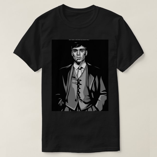 Tommy Shelby Premium T Shirt (Design framsida)