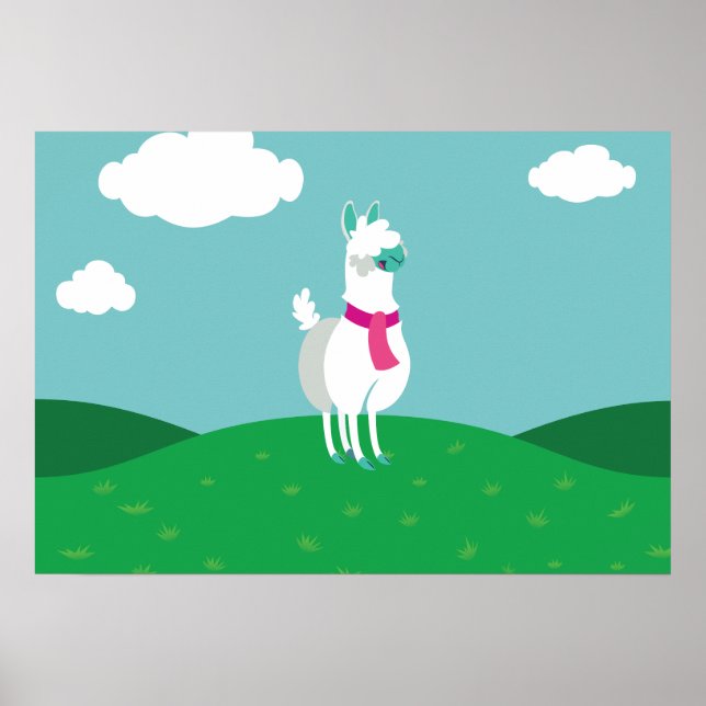 Tommy the Llama Poster (Framsidan)