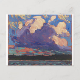 Tommy Thomson Ontario Ligcape Evening Cloud Vykort