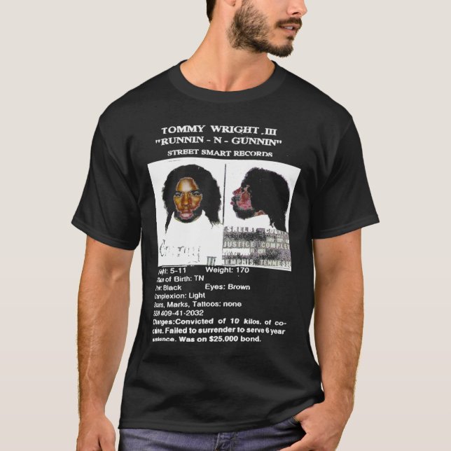 Tommy Wright iii Classic T-Shirt (Framsida)