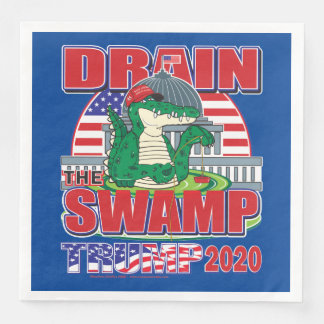 Tömning av träsket - Trump 2020 Pappersservett