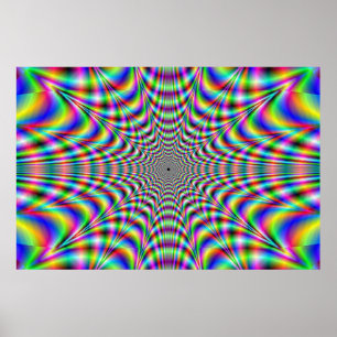 Tömning - optisk illusion poster