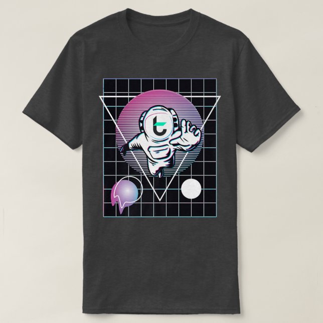 TomoChain Astronaut T Shirt (Design framsida)