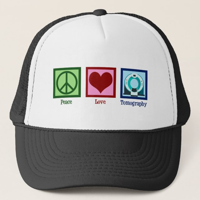 Tomograf Peace Kärlek Tomography Keps (Framsida)