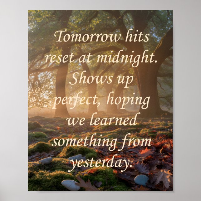 Tomorrows Poster (Framsidan)