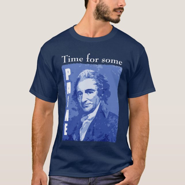 TomPaine - "bly-, följer eller får avlägsen. ", Tee Shirt (Framsida)