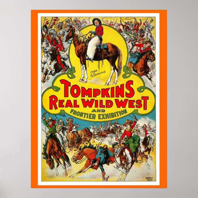 Tompkins VILDA WESTERN - Poster (Framsidan)