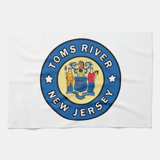 Toms River New jersey Kökshandduk (Horisontell)