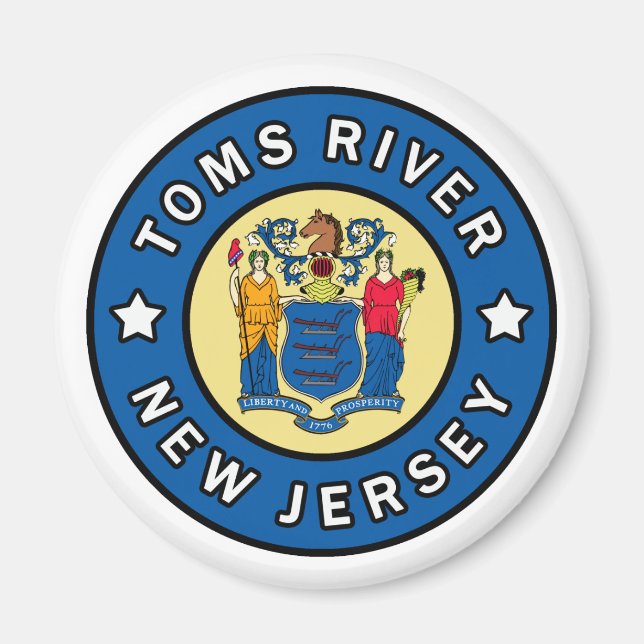 Toms River New jersey Magnet (Framsidan)