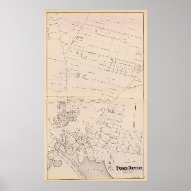 Toms River New jersey Poster (Framsidan)