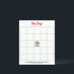 Tomsleigh Baby Bingo-spelet<br><div class="desc">Baby Shower-inbjudan med ett vackert vattenfärgssläde med gåvor i ett glas boll. Vinterbabyskor. Julgran,  väska med gåvor från Jultomten. Tema för julbabyduschen. Matchande objekt är tillgängliga.</div>