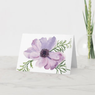 Tomt 5 x 7-tums kort för blommigt