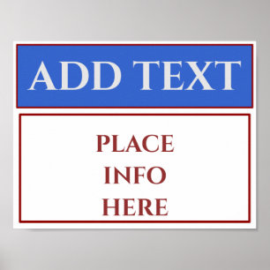 Tomt affärstecken, lägg till eller redigera text poster
