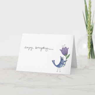 tomt anteckningskort