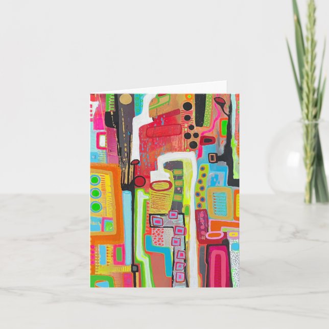 Tomt anteckningskort för fabriksarbete (Framsida)