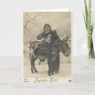 Tomt - åsna - leksak - Frankrike tidigt 1900 s #X0 Helgkort