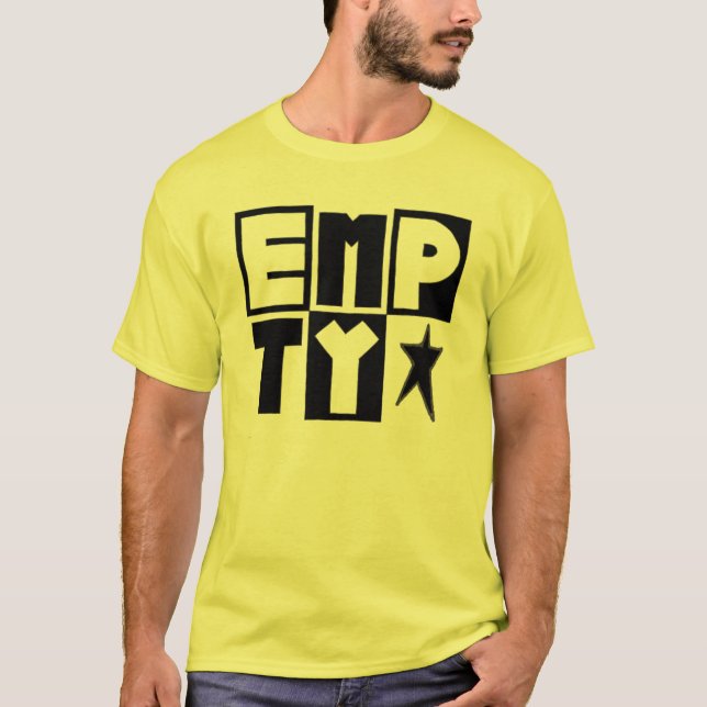 Tomt boxas t-shirt (Framsida)