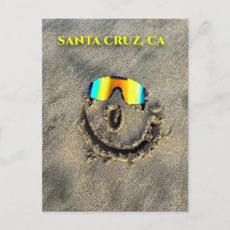 Tomt Cruz California Beach-vykort Vykort