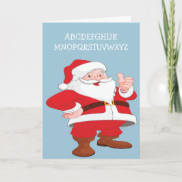 Tomt Flunks engelska Strange Humor Helgdag Card Helgkort