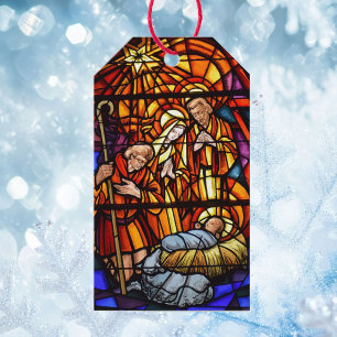 Tomt glasfönster - julklapp 10 presentetikett