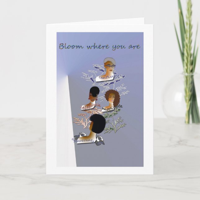 Tomt gratulationskort för inspiration kort (Framsida)