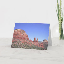 Tomt gratulationskort kort