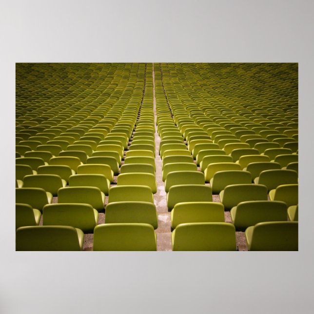 Tomt gult, stolsplats poster (Framsidan)