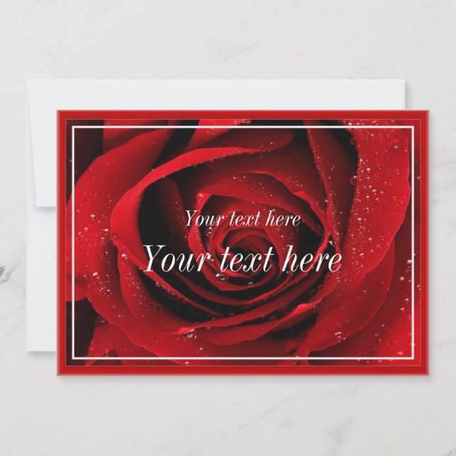 Tomt hälsningkort julkort (Framsida)